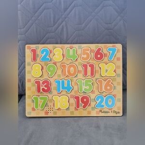 Melissa & Doug Counting Puzzle With Sound